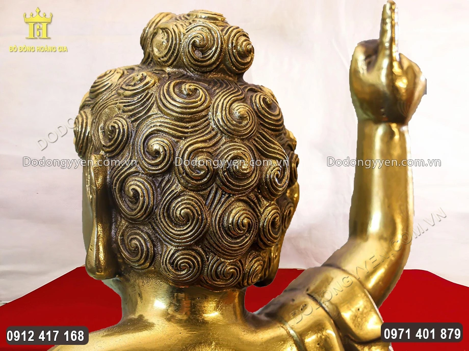 H&igrave;nh ảnh ph&iacute;a sau đầu của Đức Phật